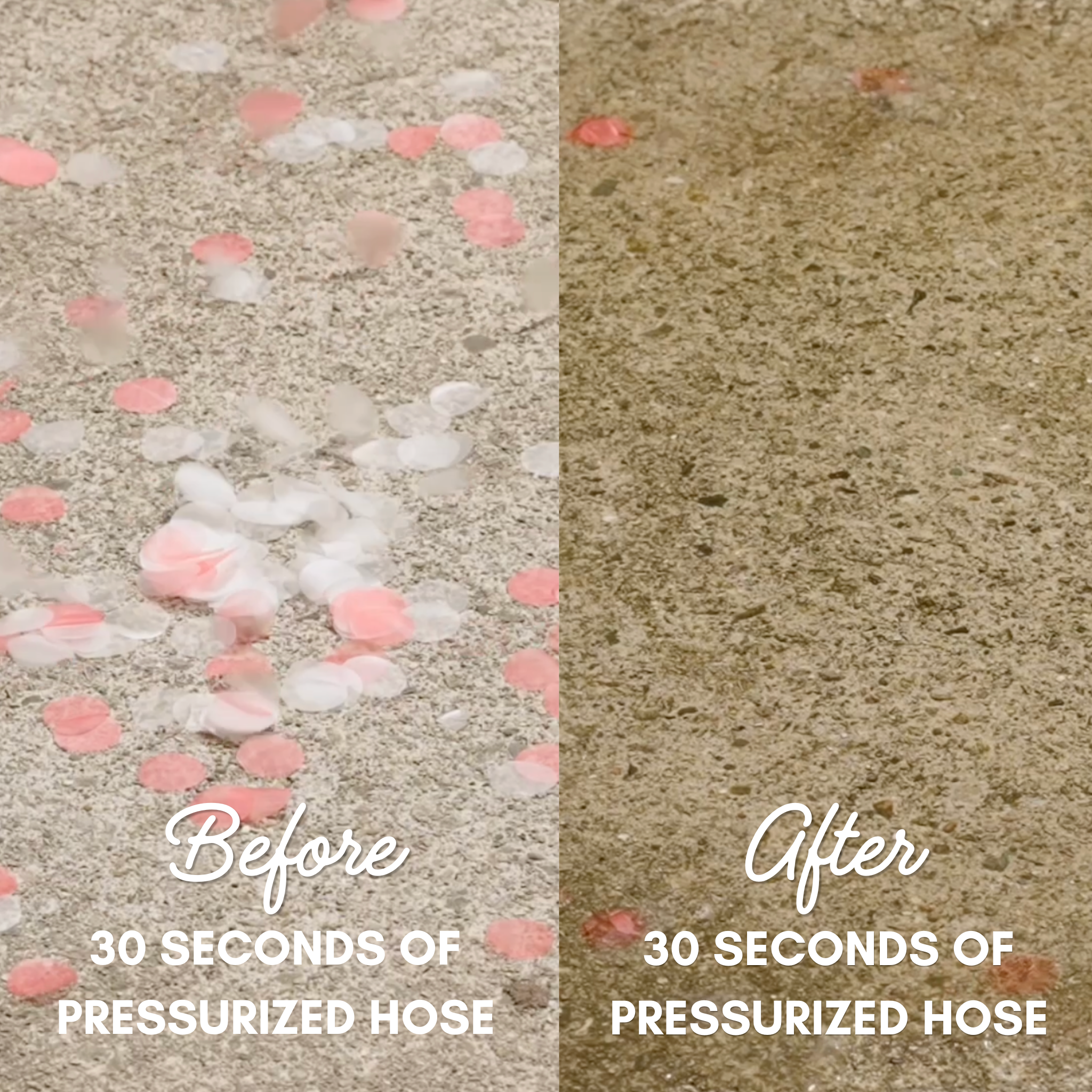 Heart Shaped Rice Paper Biodegradable Confetti (Bag only)
