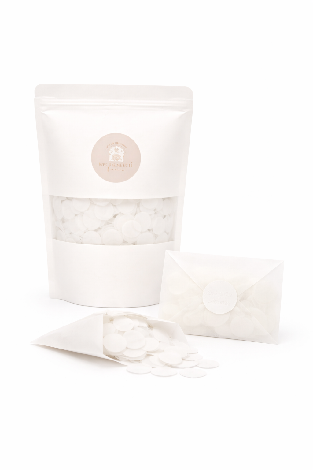 Confetti Kit with Envelopes (Confetti Bag + Envelopes & Stickers)